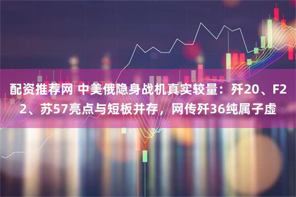 配资推荐网 中美俄隐身战机真实较量：歼20、F22、苏57亮点与短板并存，网传歼36纯属子虚